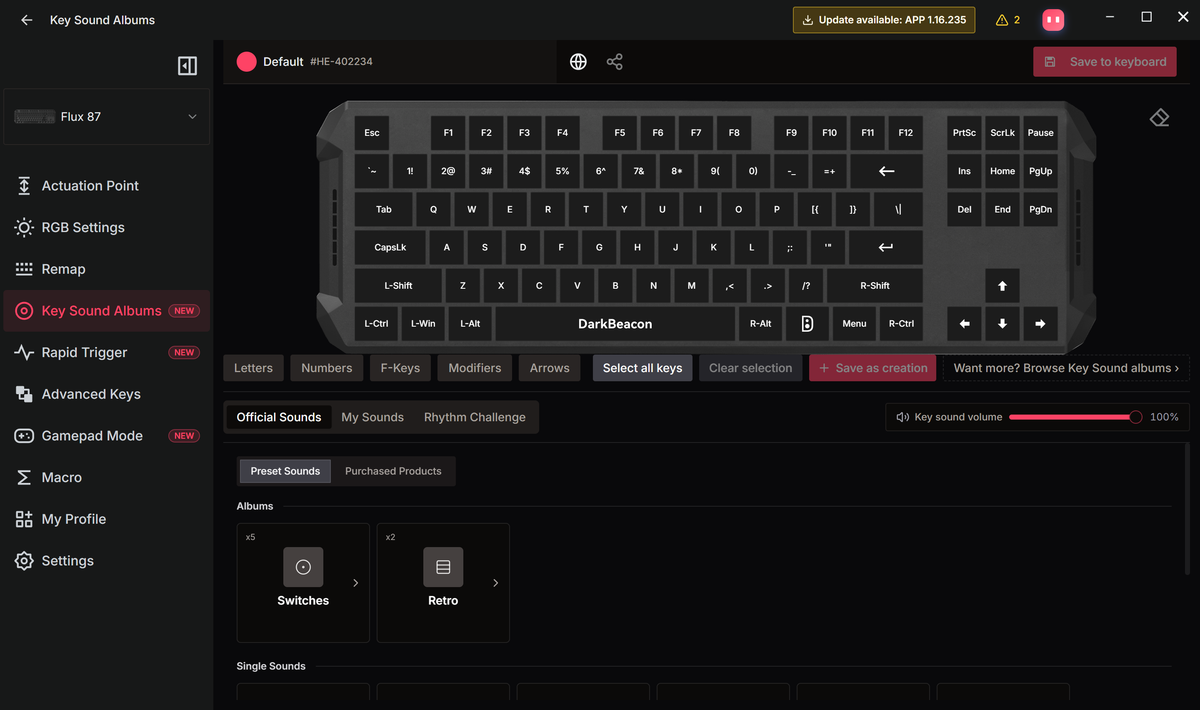 Key Sound Albums: Make Every Key Sound Your Way