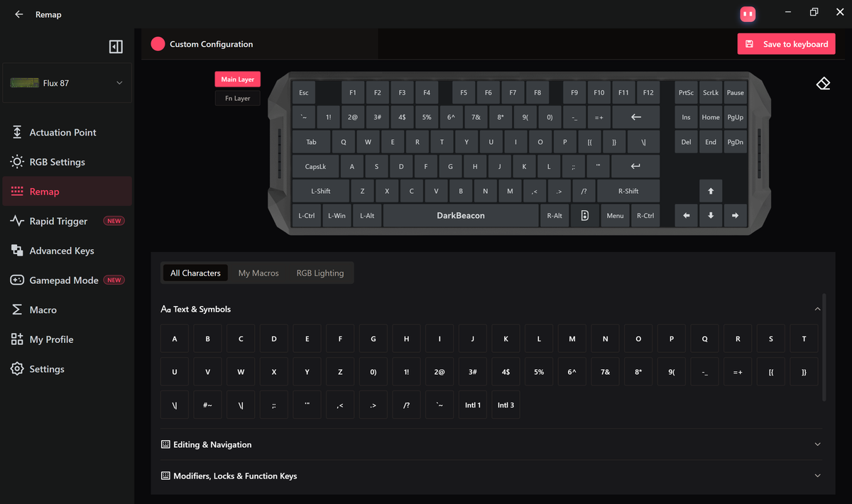 Remap Every Key Around the Way You Play