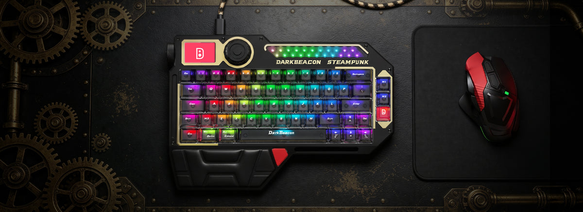 DarkBeacon Steampunk Keyboard - VIP Club VIP Membership Reservation