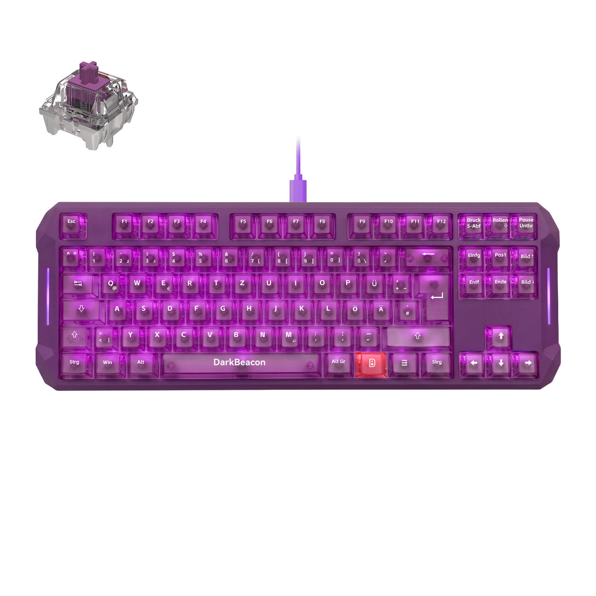 Blade 87 Wired Silent Mechanical Keyboard
