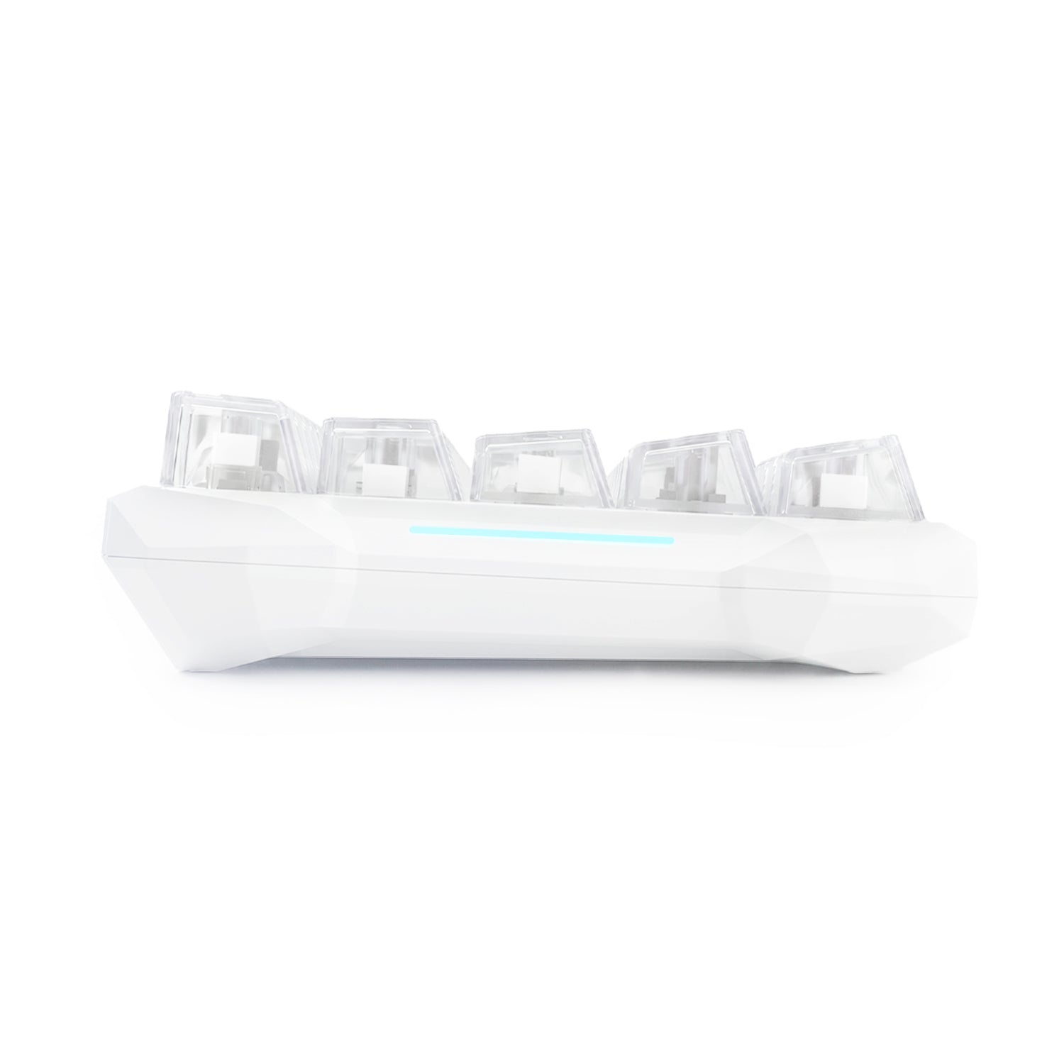 Flux 68 Wired Hall Effect Magnetic Switch Gaming Keyboard - Healer White