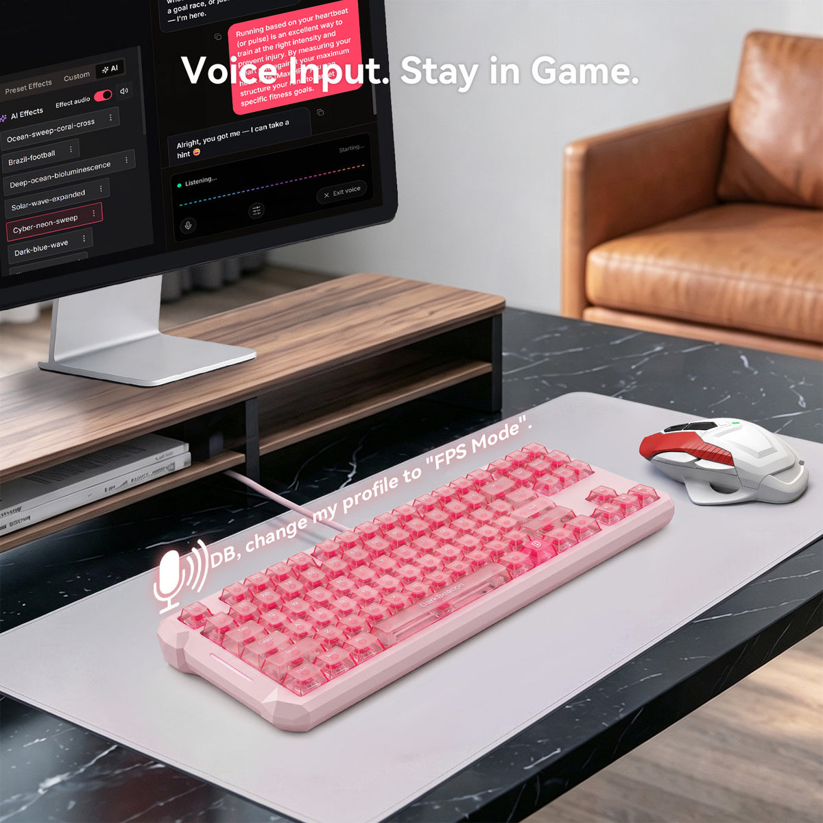 Flux 87 Wired Hall Effect Magnetic Switch Gaming Keyboard