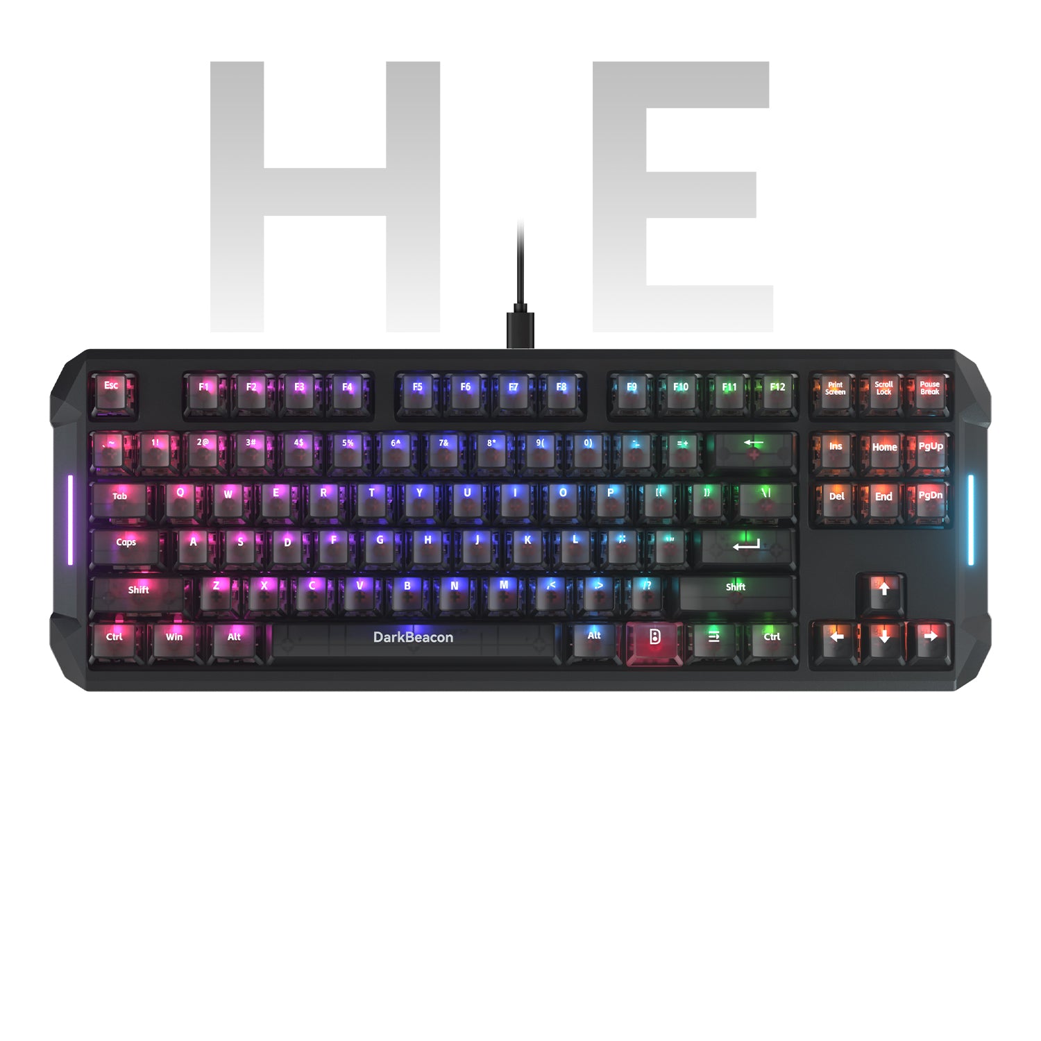 Flux 87 Wired Hall Effect Magnetic Switch Gaming Keyboard